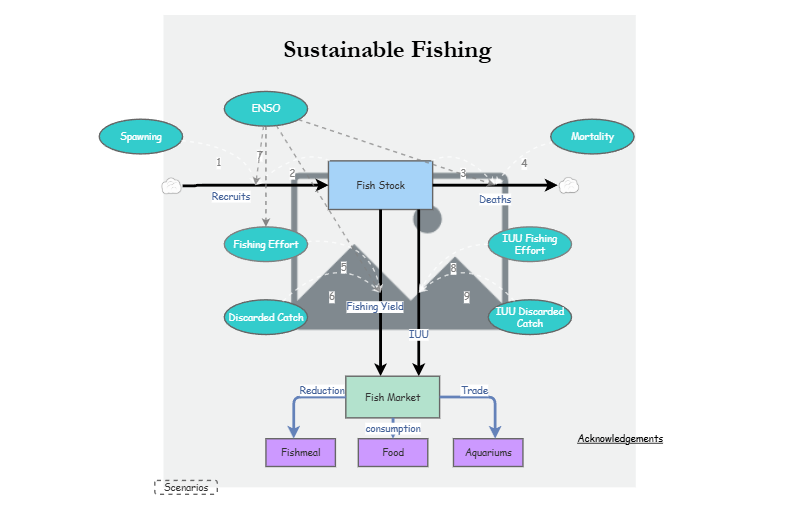 Clone of Clone of Stage 4 - Sustainable Fishing Model | Insight Maker