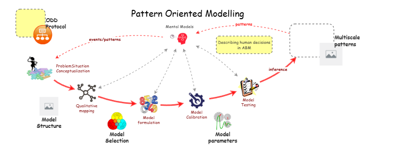 Modelling Patterns Pattern Oriented Modelling | Insight Maker