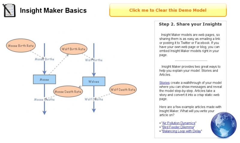 Predator Prey Tutorial Model Insight Maker Predator Prey Tutorial Model Insight Maker